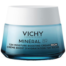 Vichy Minéral 89 Crema Boost Hidratación 72H Rica 50Ml