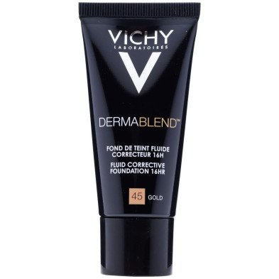 Vichy Dermablend Base De Maquillaje Fluido Corrector 16H 45 Gold 30Ml