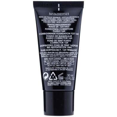 Vichy Dermablend Base De Maquillaje Fluido Corrector 16H 45 Gold 30Ml