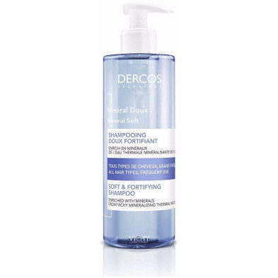 Dercos Champú Mineral Uso Frecuente 400 Ml