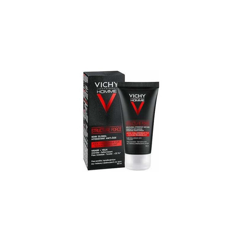 Vichy Homme Structure Force Crema Hidratante Antiedad 50Ml