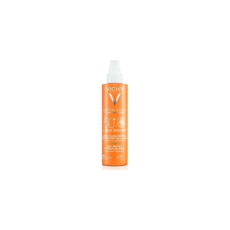 Capital Soleil Spray Fluide Invisible Protection Cellulaire Spf50+ 200 Ml