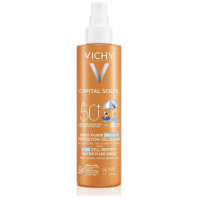 Capital Soleil Spray Fluide Enfants Spf50+ 200 Ml