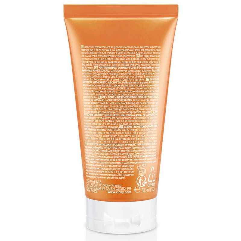 Idéal Soleil Emulsion Anti-Brillance Toucher Sec Spf50 50 Ml