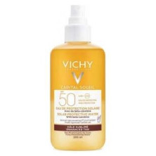 Vichy Capital Soleil Agua Solar Protectora Luminosidad Spf50 200Ml