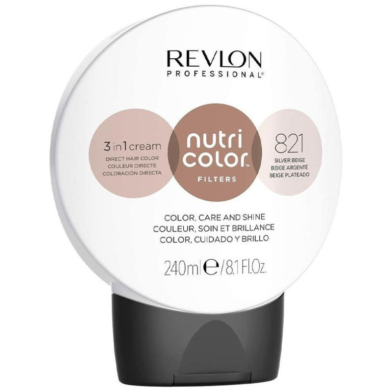 Revlon Nutri Color Filters 821 Beige Plata 240Ml
