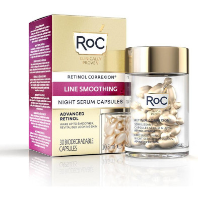 Line Smoothing Advanced Retinol Cápsulas Serum Noche 30 U