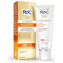 Roc® Soleil-Protect Fluido Antiarrugas Alisador Spf50+ 50Ml