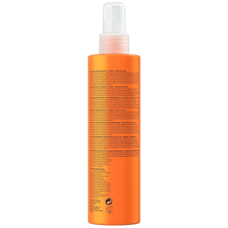 Protección Solar Spray Hidratante Spf30 200 Ml