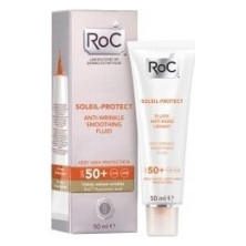 Roc® Soleil-Protect Fluido Antiarrugas Alisador Spf50+ 50Ml