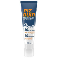 Mountain Spf50+ Suncream 20 Ml + Lipstick F20 2,3 Ml