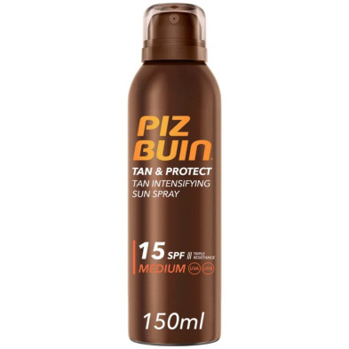 Piz Buin Tan Y Protect Spray Solar Intensificador Del Bronceado Spf15 150Ml