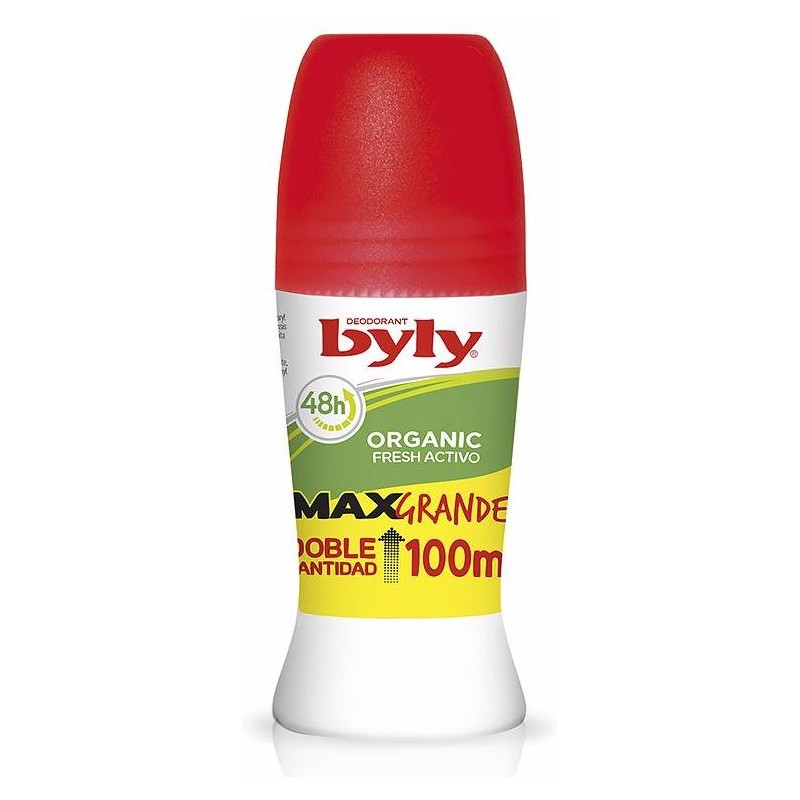 Byly Organic Max Deodorant Roll-On 100Ml Byly Organic Max Deodorant Roll-On 100Ml