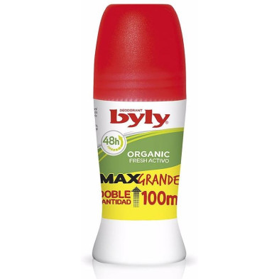 Byly Organic Max Deodorant Roll-On 100Ml Byly Organic Max Deodorant Roll-On 100Ml