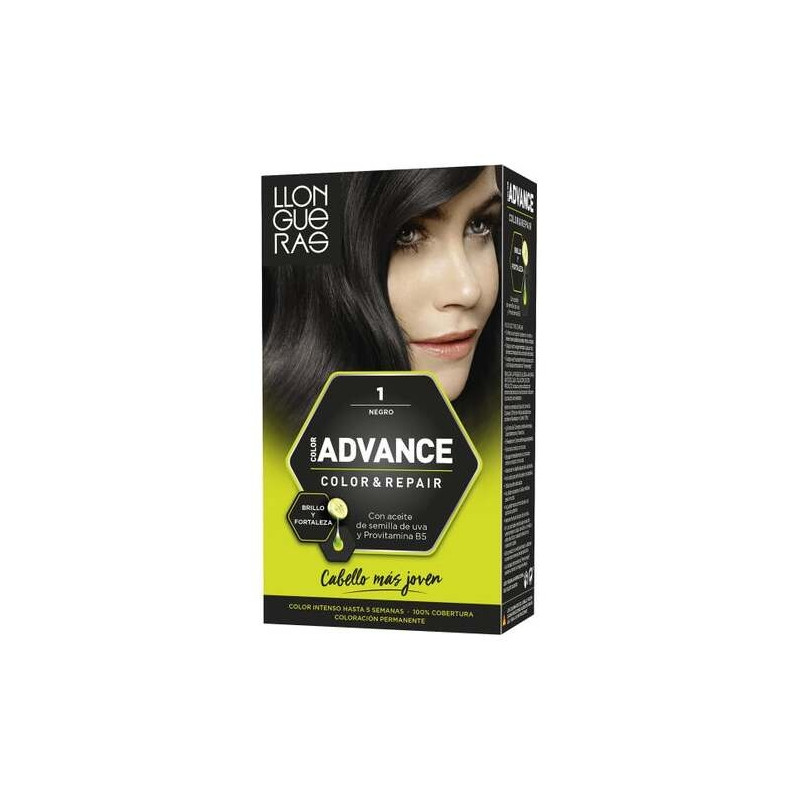 Llongueras Color Advance Tinte De Cabello N1 Negro