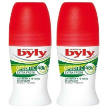Byly Organic Extra Fresh Desodorante Roll-On 2X50Ml