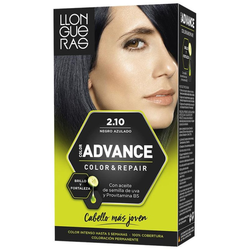 Llongueras Color Advance Tinte De Cabello N2.10 Negro Azulado1Ud
