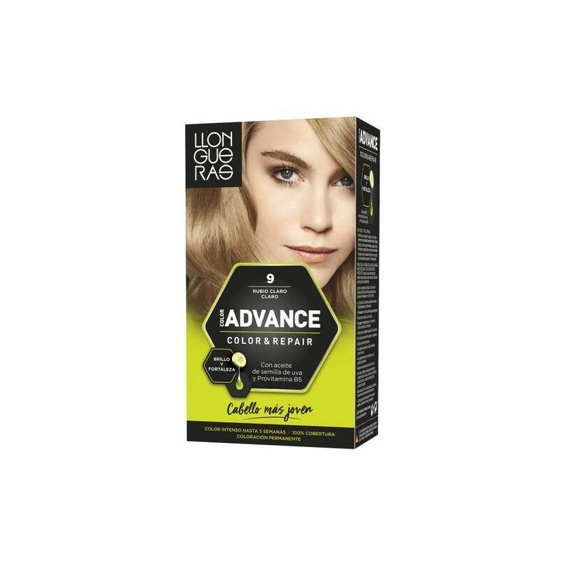 Llongueras Color Advance Tinte De Cabello N9 Rubio Claro Claro1Ud
