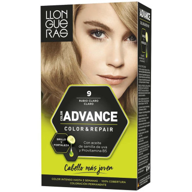 Llongueras Color Advance Tinte De Cabello N9 Rubio Claro Claro1Ud