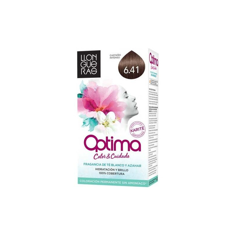 Llongueras Optima Tinte De Cabello N6.41 Bombón Chocolate 1Ud