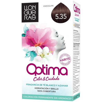 Llongueras Optima Tinte De Cabello N5.35 Passion Chocolate 1Ud
