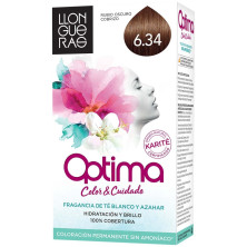 Llongueras Optima Tinte De Cabello N6.34 Rubio Profundo 1Ud