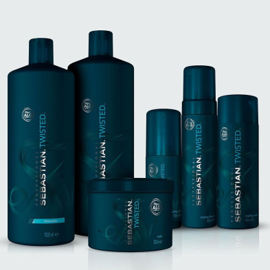 Sebastian Twisted Conditioner Elastic Detangler For Curls 1000Ml