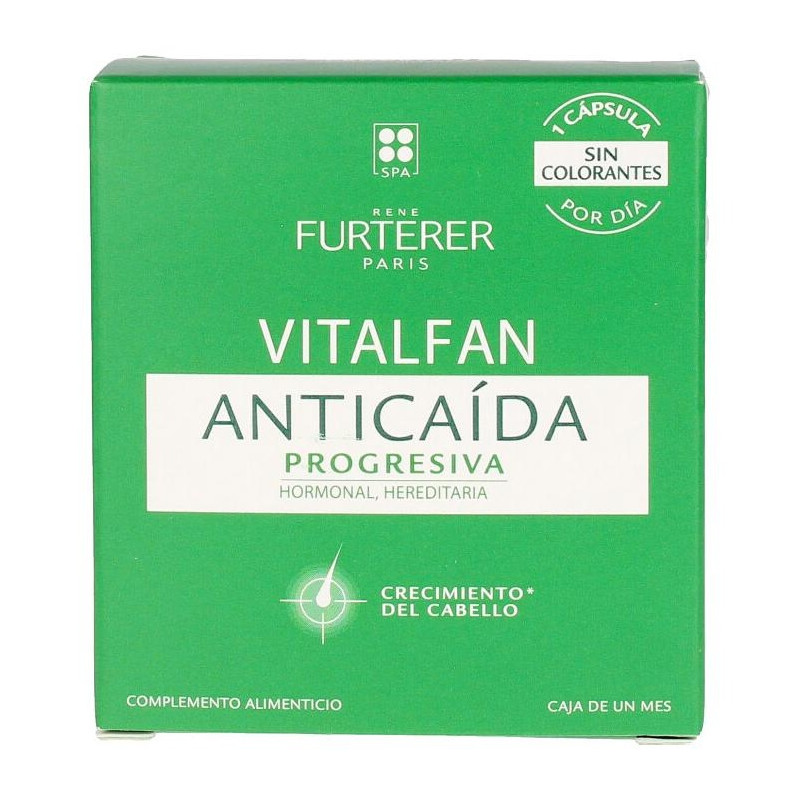 Vitalfan Complemento Alimenticio Caída Cabello Progresiva 30 U Vitalfan Complemento Alimenticio Caída Cabello Progresiva 30 U