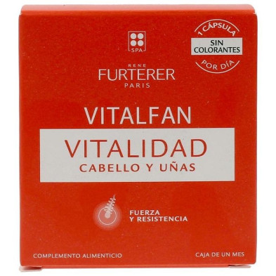 Vitalfan Vitalidad Cabello Y Uñas 30 Cápsulas