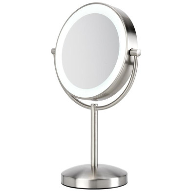 Espejo De Maquillaje Led 2 Caras 1 U