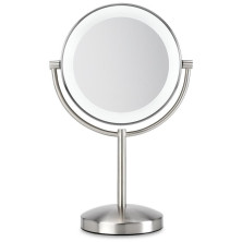 Espejo De Maquillaje Led 2 Caras 1 U