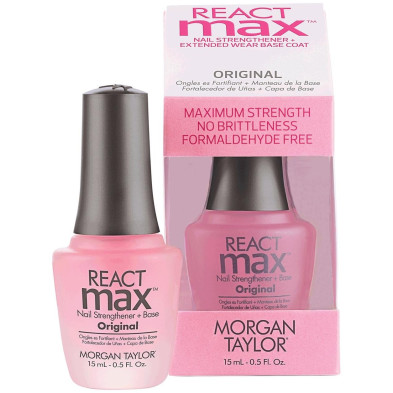 Morgan Taylor React Max Original Nail Strengthener + Base 15Ml