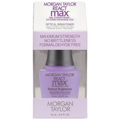 Morgan Taylor React Max Optical Brightener Endurecedor Base 15Ml
