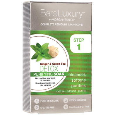 Bareluxury Kit Complete Pedicure Y Manicure Ginger Green Tea