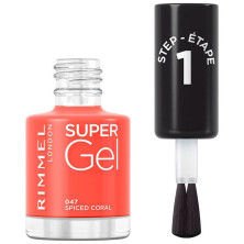Rimmel Super Gel Nail Polish 047 Spiced Coral 12Ml