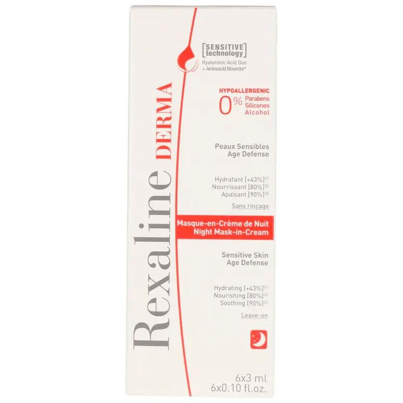 Derma Night Mask-In-Cream 6 X 3 Ml