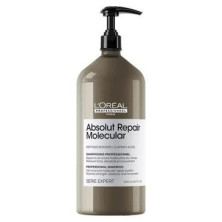 Absolut Repair Molecular Champú Profesional Sin Sulfatos Para Cabello Dañado 1500 Ml