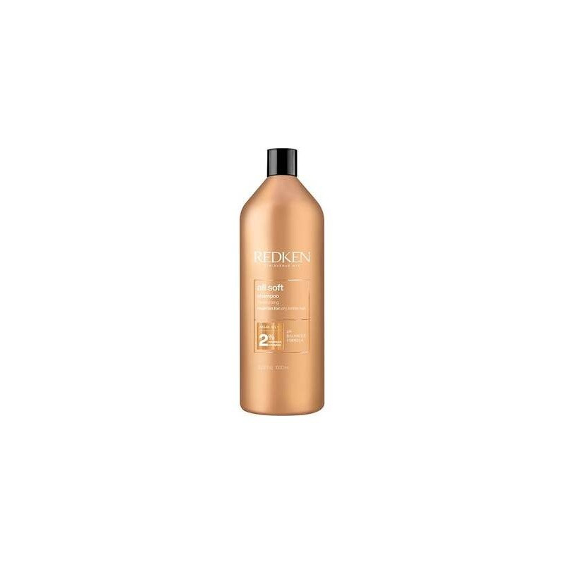 Redken All Soft Shampoo 1000Ml