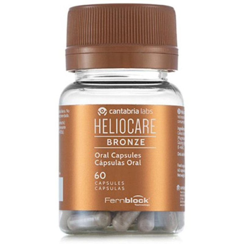 Bronze Fotoprotección Desde El Interior Aceleradora Del Bronceado 60 Cápsulas