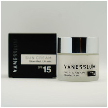 Vanessium Sun Cream Crema Hidratante Iluminador Spf15+ 50Ml