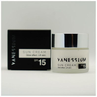 Vanessium Sun Cream Crema Hidratante Iluminador Spf15+ 50Ml