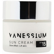 Vanessium Sun Cream Crema Hidratante Iluminador Spf15+ 50Ml