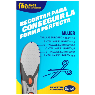 Liquiflex Plantillas Soporte Reforzado Talla 35,5-40,5 1 U