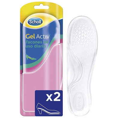 Gel Activ Plantillas Tacón De Uso Diario Talla 35 - 40,5 1 U Gel Activ Plantillas Tacón De Uso Diario Talla 35 - 40,5 1 U