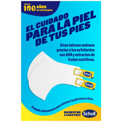 Expert Care Mascarilla Exfoliante Para Talones 1 U