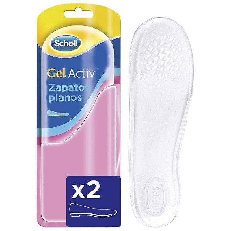 Gel Activ Plantillas Zapatos Planos 1 U