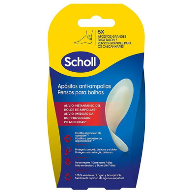 Apósitos Anti-Ampollas Grandes 5 U