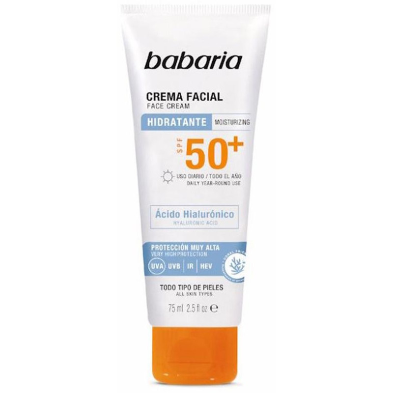 Solar Acido Hialurónico Crema Facial Spf50+ 75 Ml