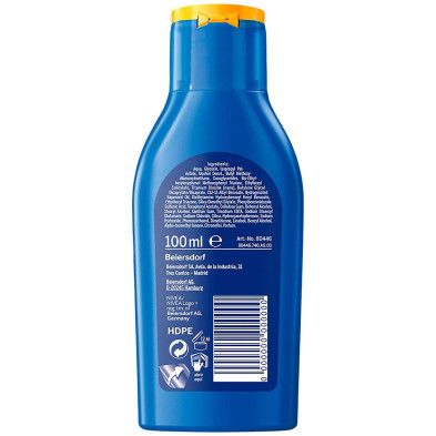 Nivea Sun Protege Y Hidrata Leche Spf50+ 100Ml