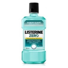 Listerine Enjuague Bucal Mentol Sabor Suave Sin Alcohol 500Ml